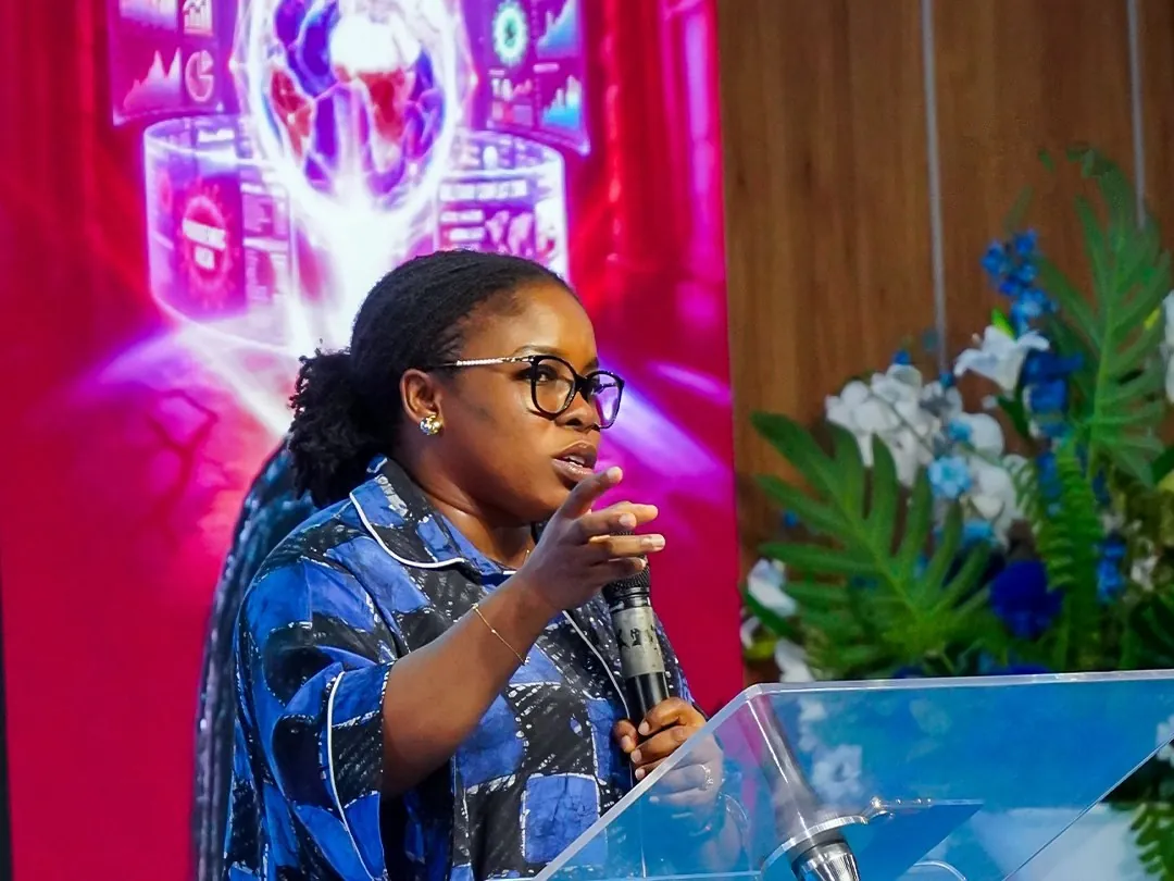 A speaker teaching at the International Prophecy Conference